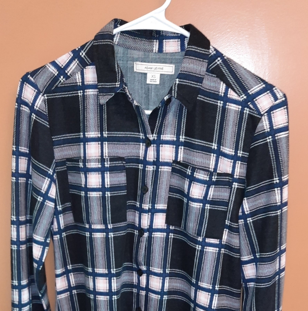 ADAM LEVINE LADIES BUTTON UP